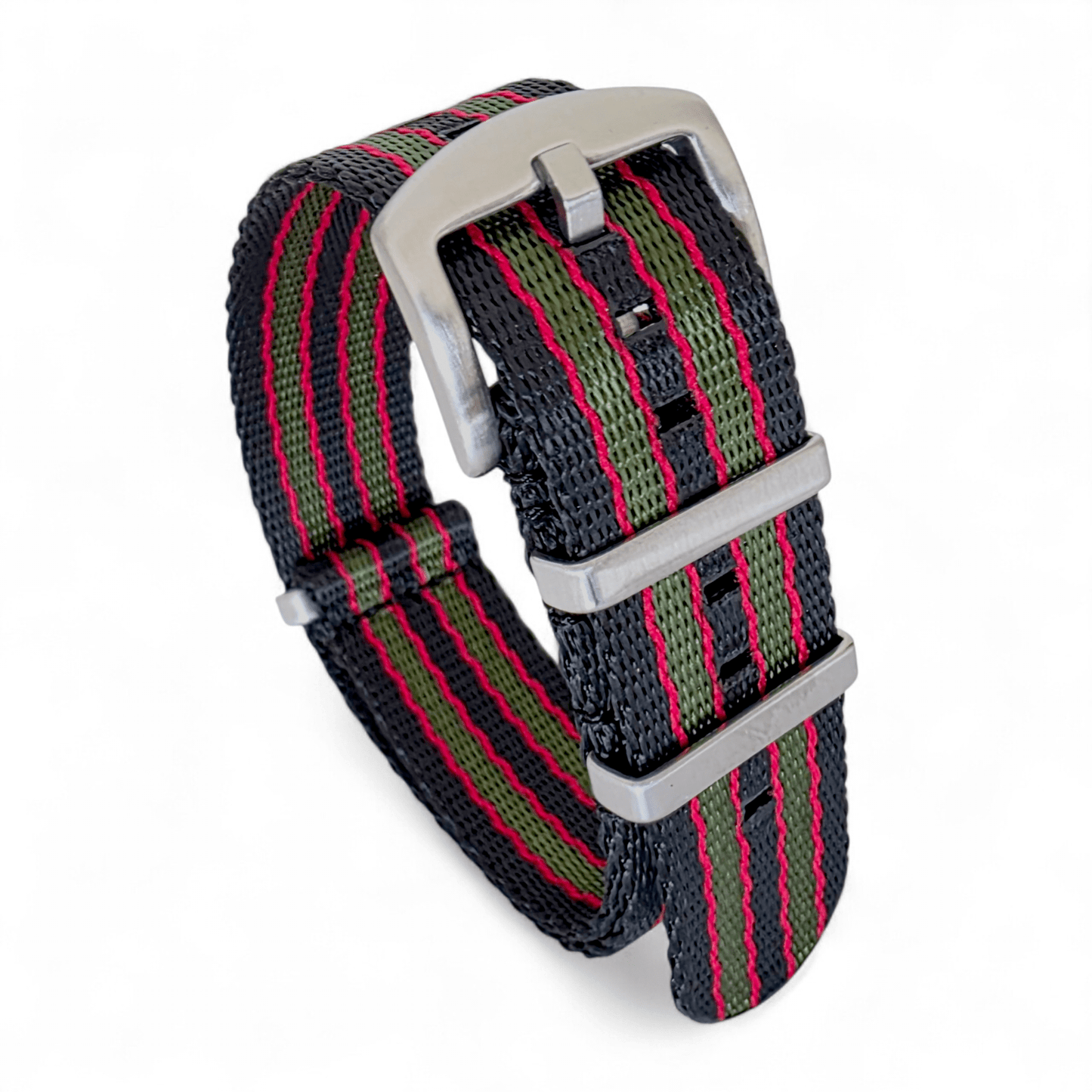 Nylon Watch Strap Band Bond 007 Military One Piece 18mm 20mm 22mm - Wrist Envy