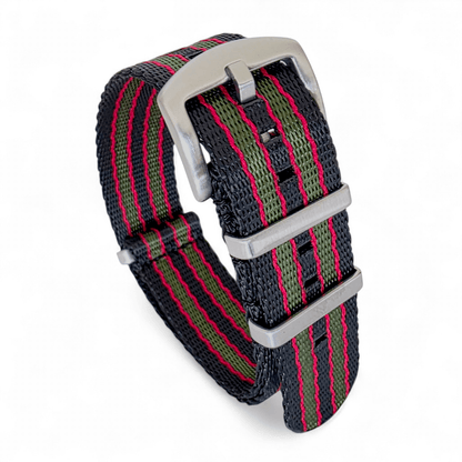 Nylon Watch Strap Band Bond 007 Military One Piece 18mm 20mm 22mm - Wrist Envy