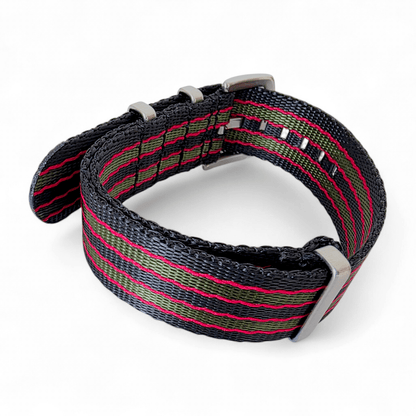 Nylon Watch Strap Band Bond 007 Military One Piece 18mm 20mm 22mm - Wrist Envy
