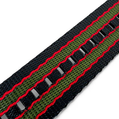 Nylon Watch Strap Band Bond 007 Military One Piece 18mm 20mm 22mm - Wrist Envy