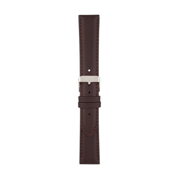 Padded Leather Watch Strap 8mm to 30mm Brown - Wrist Envy