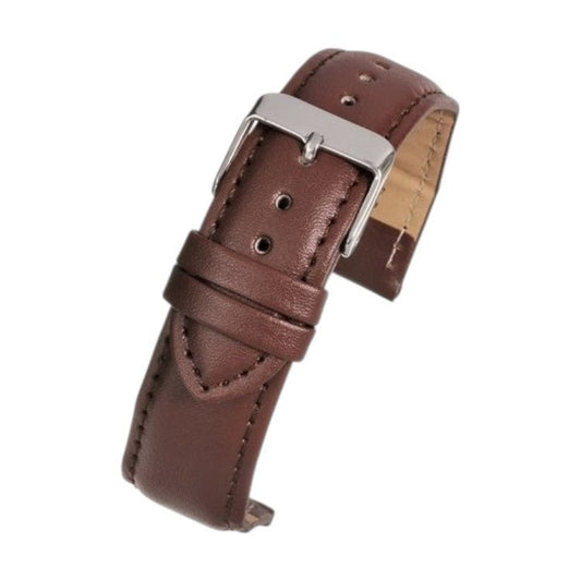 Padded Leather Watch Strap 8mm to 30mm Tan - Wrist Envy