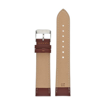 Padded Leather Watch Strap 8mm to 30mm Tan - Wrist Envy