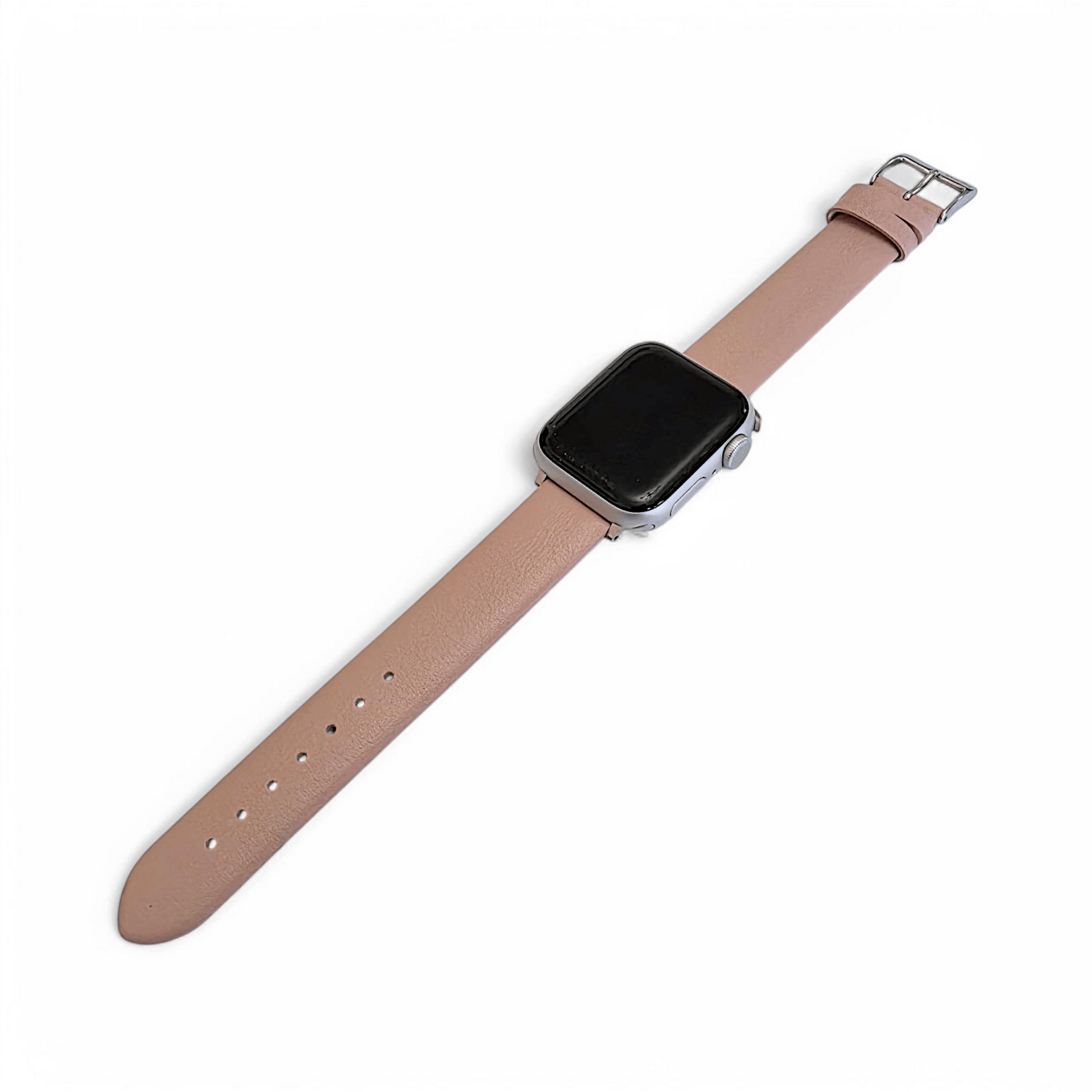 Piu Bello Italian Leather Strap for Apple Watch Dusty Pink - Wrist Envy