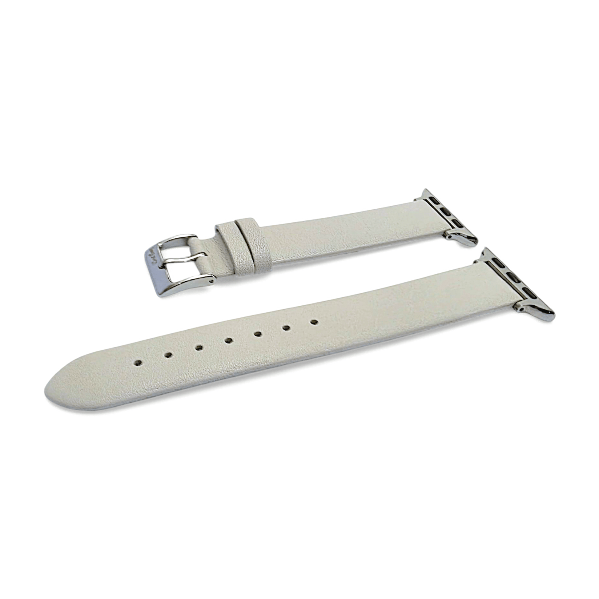 Piu Bello Italian Leather Strap for Apple Watch Starlight - Wrist Envy