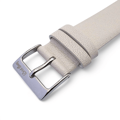 Piu Bello Italian Leather Strap for Apple Watch Starlight - Wrist Envy