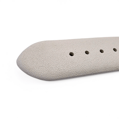 Piu Bello Italian Leather Strap for Apple Watch Starlight - Wrist Envy