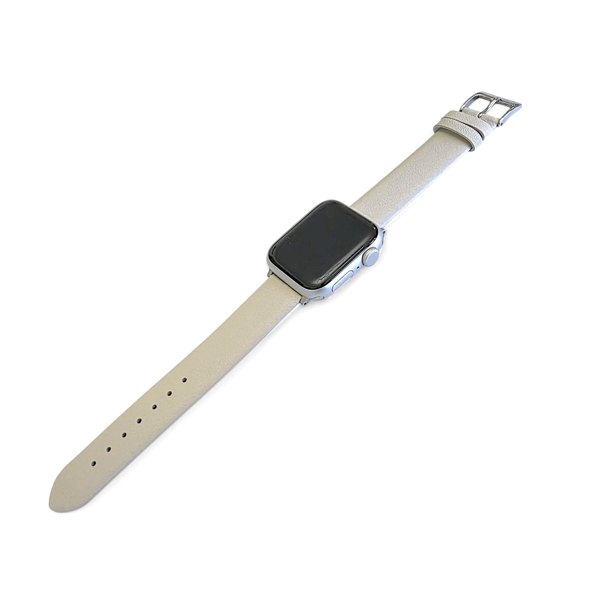 Piu Bello Italian Leather Strap for Apple Watch Starlight - Wrist Envy
