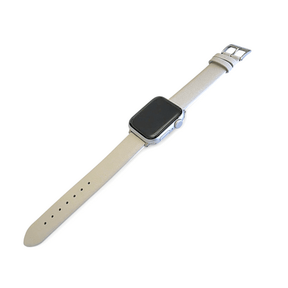 Piu Bello Italian Leather Strap for Apple Watch Starlight - Wrist Envy