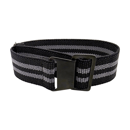 Premium Black Clasp Elastic Nylon French Marine Nationale Watch Strap Band 20mm 22mm - Wrist Envy