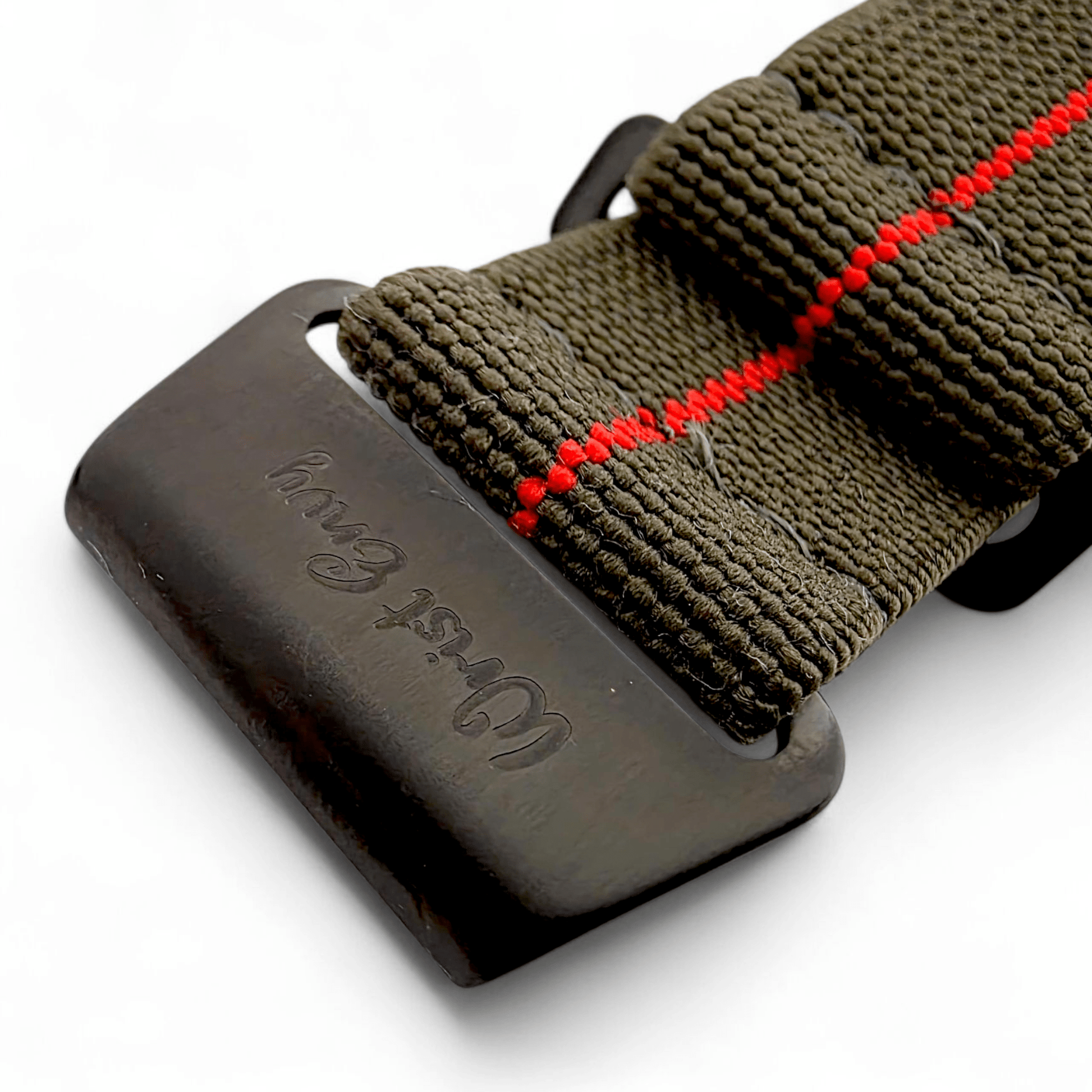 Premium Black Clasp Elastic Nylon French Marine Nationale Watch Strap Band 20mm 22mm - Wrist Envy