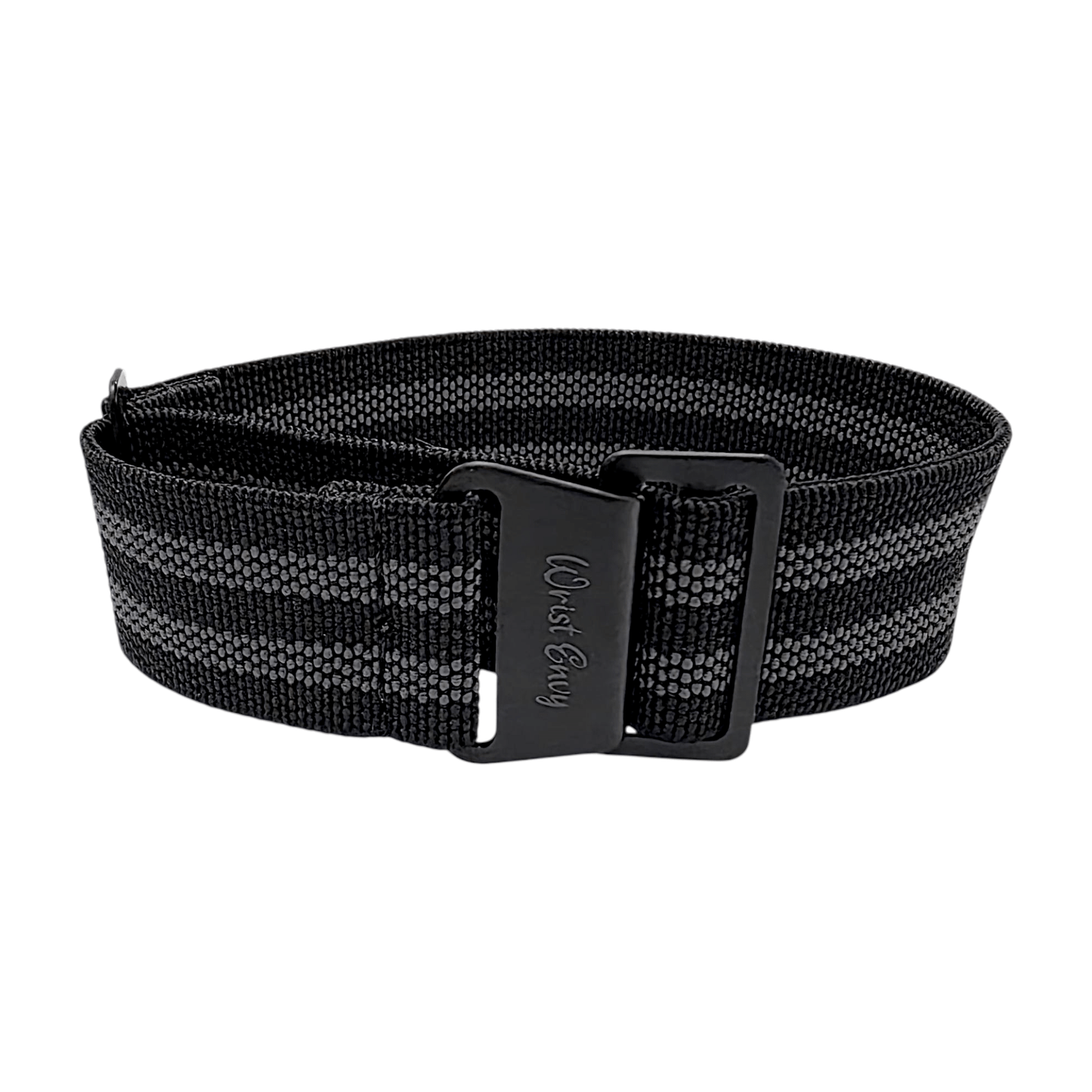 Premium Black Clasp Elastic Nylon French Marine Nationale Watch Strap Band 20mm 22mm - Wrist Envy