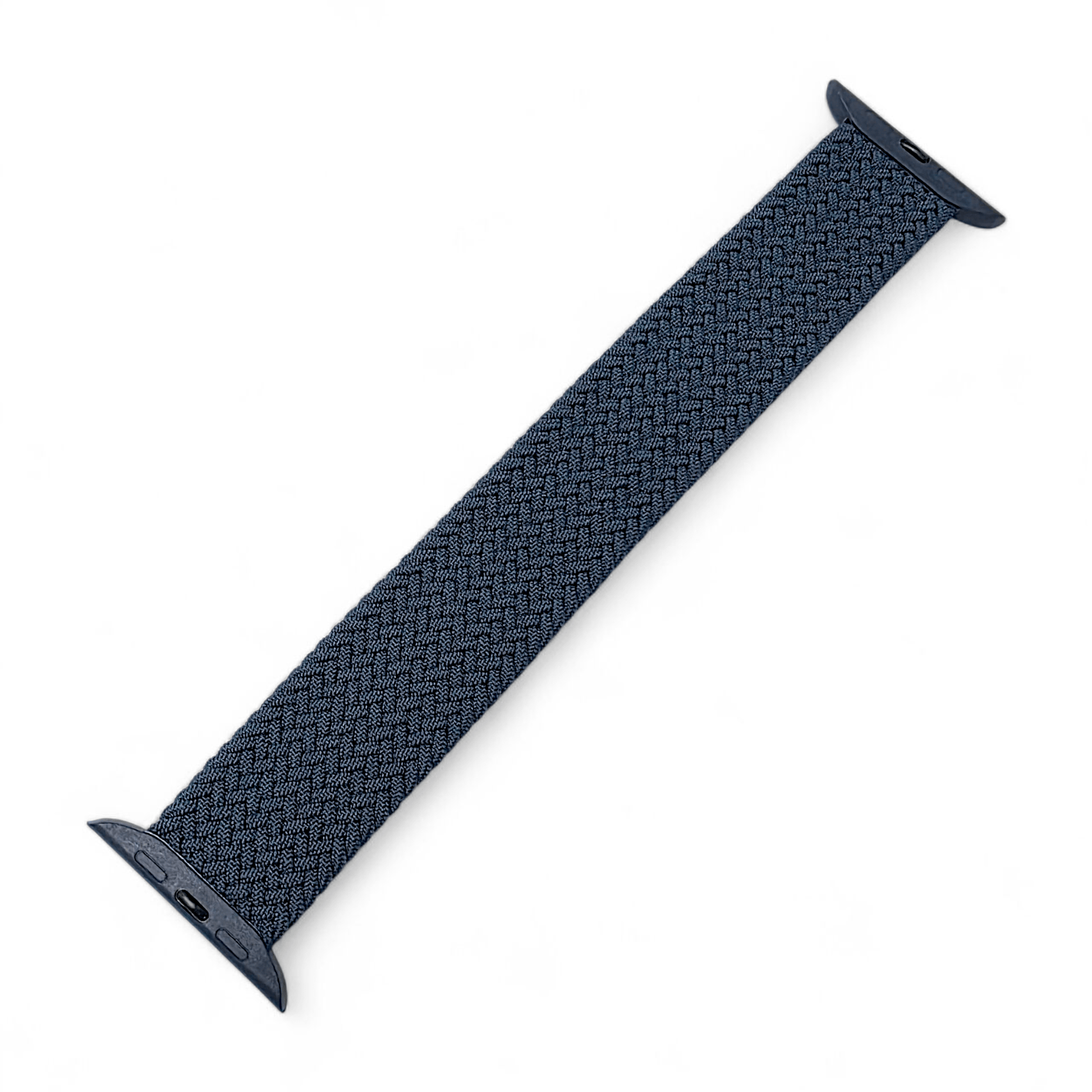 Premium Braided Solo Loop Watch Strap For Apple Watch Blue - Wrist Envy
