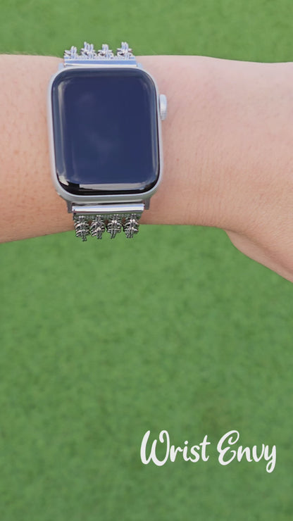 Chain Mail Stainless Steel Apple Watch Strap Silver