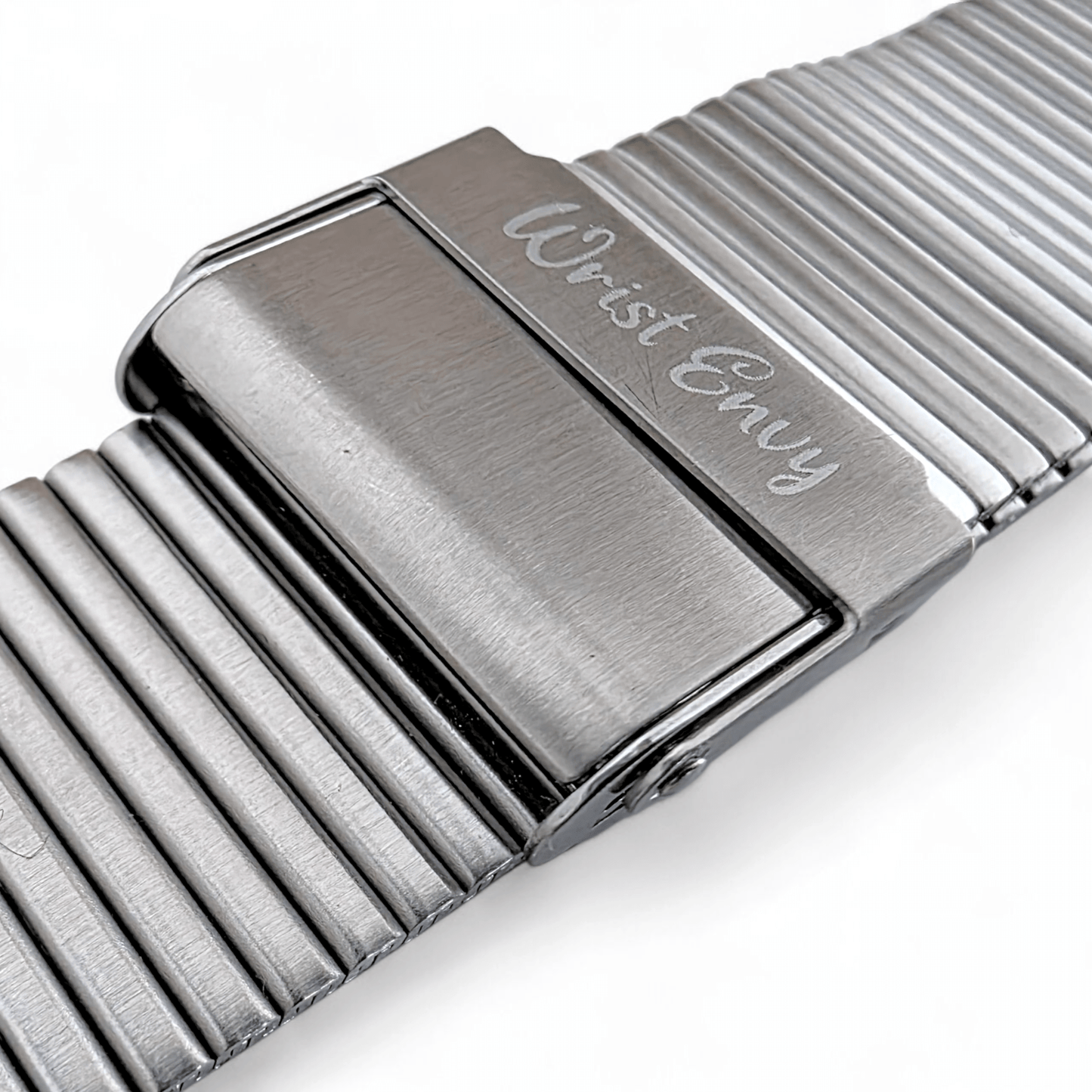 Retro Metal Watch Bracelet 316L Stainless Steel 20mm 22mm - Wrist Envy