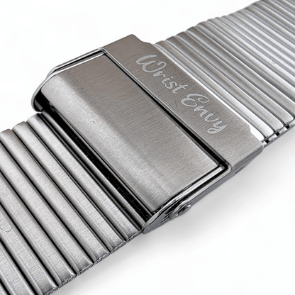 Retro Metal Watch Bracelet 316L Stainless Steel 20mm 22mm - Wrist Envy