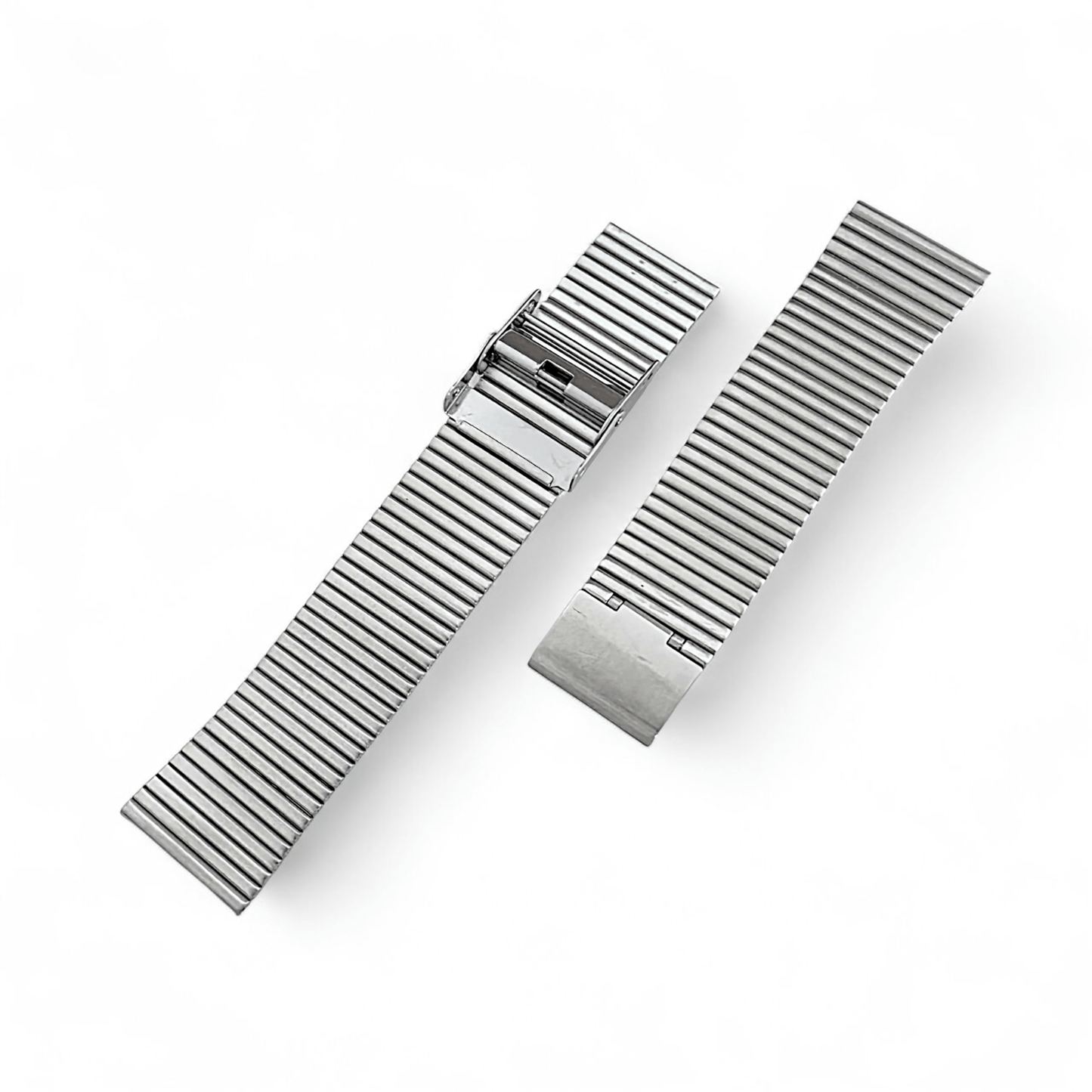 Retro Metal Watch Bracelet 316L Stainless Steel 20mm 22mm - Wrist Envy