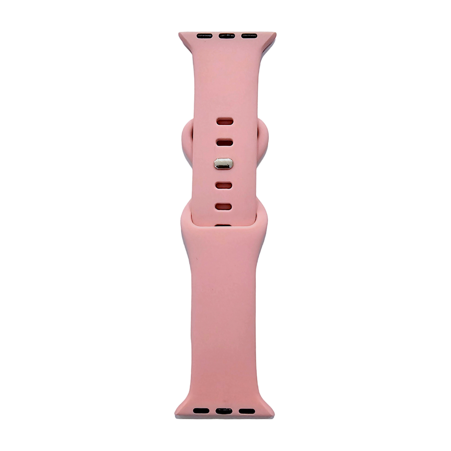 Soft Silicone Watch Strap For Apple Watch Pink