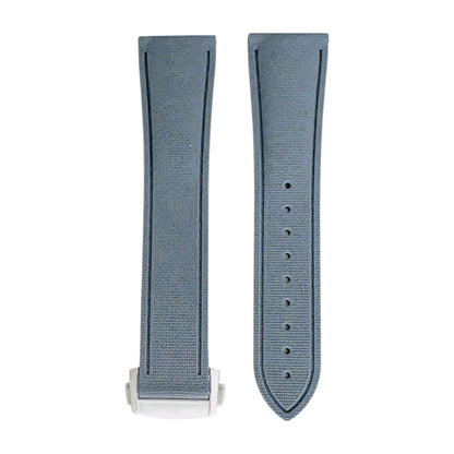 FKM Rubber Watch Strap Band Deployment Clasp Divers Quick Release 20mm 21mm 22mm