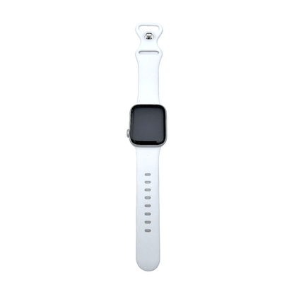 Soft Silicone Watch Strap For Apple Watch White
