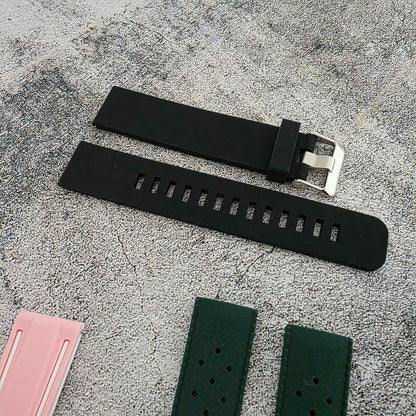 Rubber Watch Straps 20mm Job Lot x10 RRP £130 Two Piece Mixed Colours UK - Wrist Envy