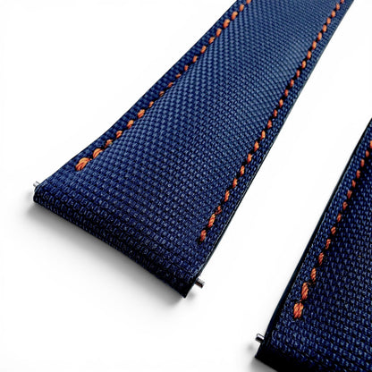 Sailcloth Rally Watch Strap - Custom Made To Order - Wrist Envy