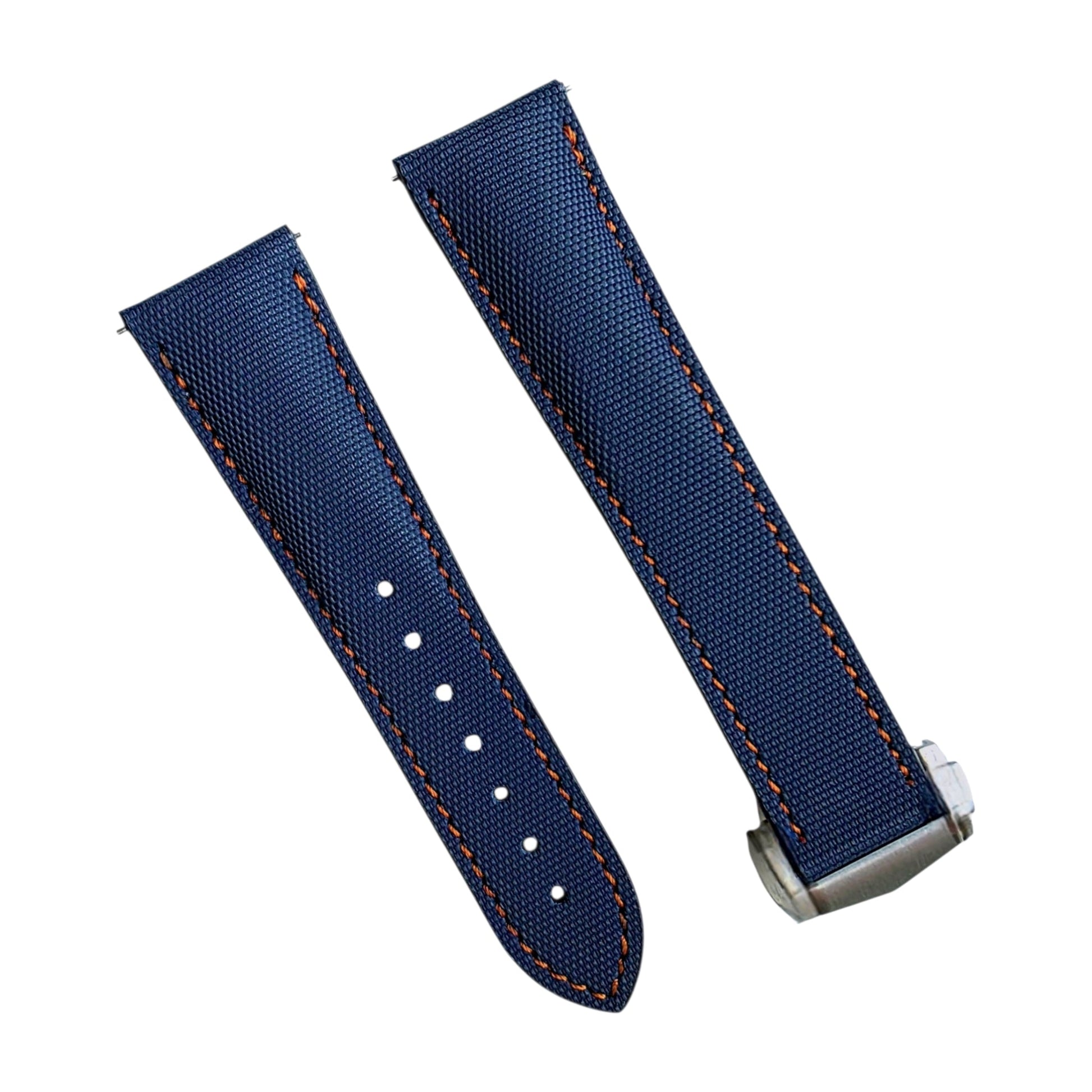 Sailcloth Rally Watch Strap - Custom Made To Order - Wrist Envy
