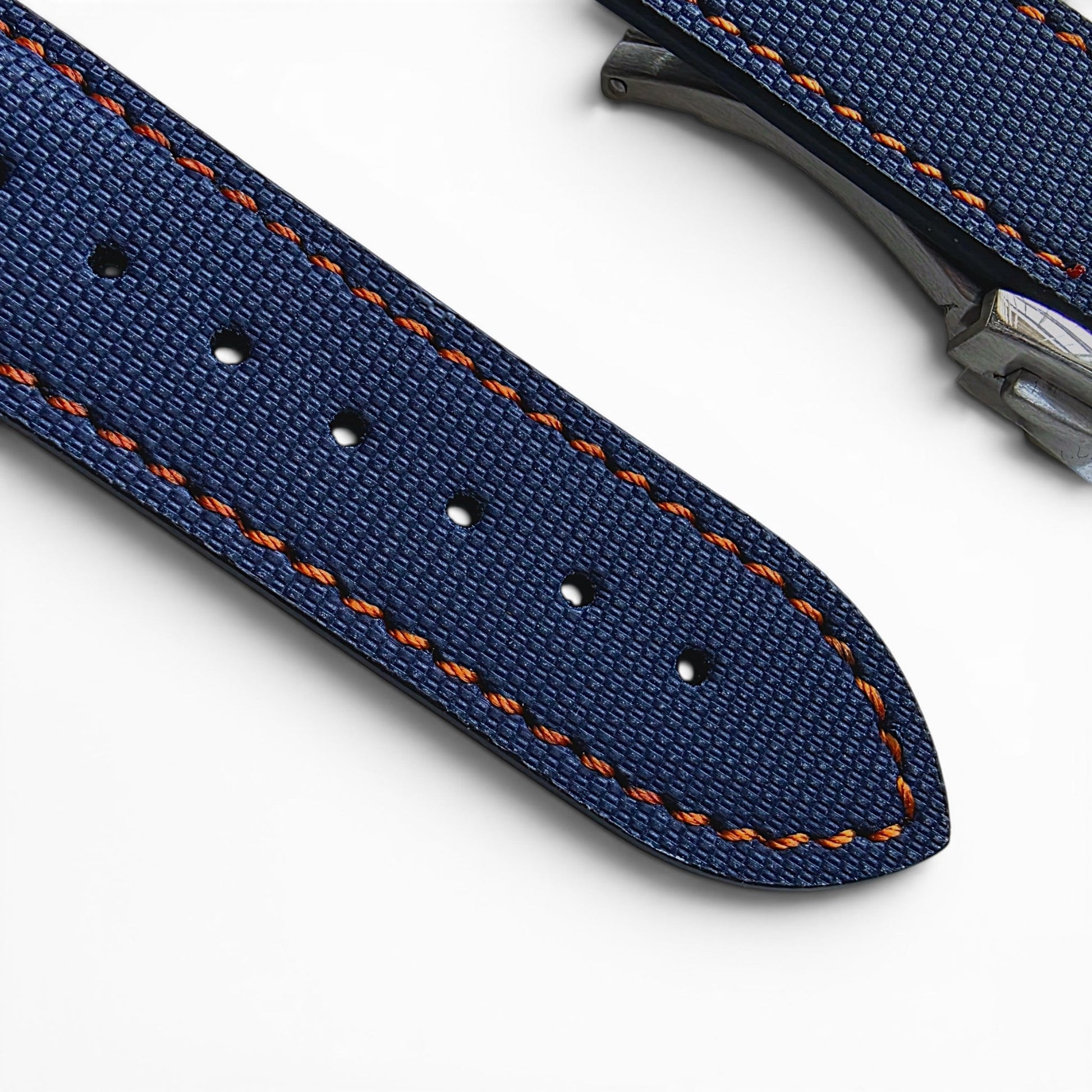 Sailcloth Rally Watch Strap - Custom Made To Order - Wrist Envy