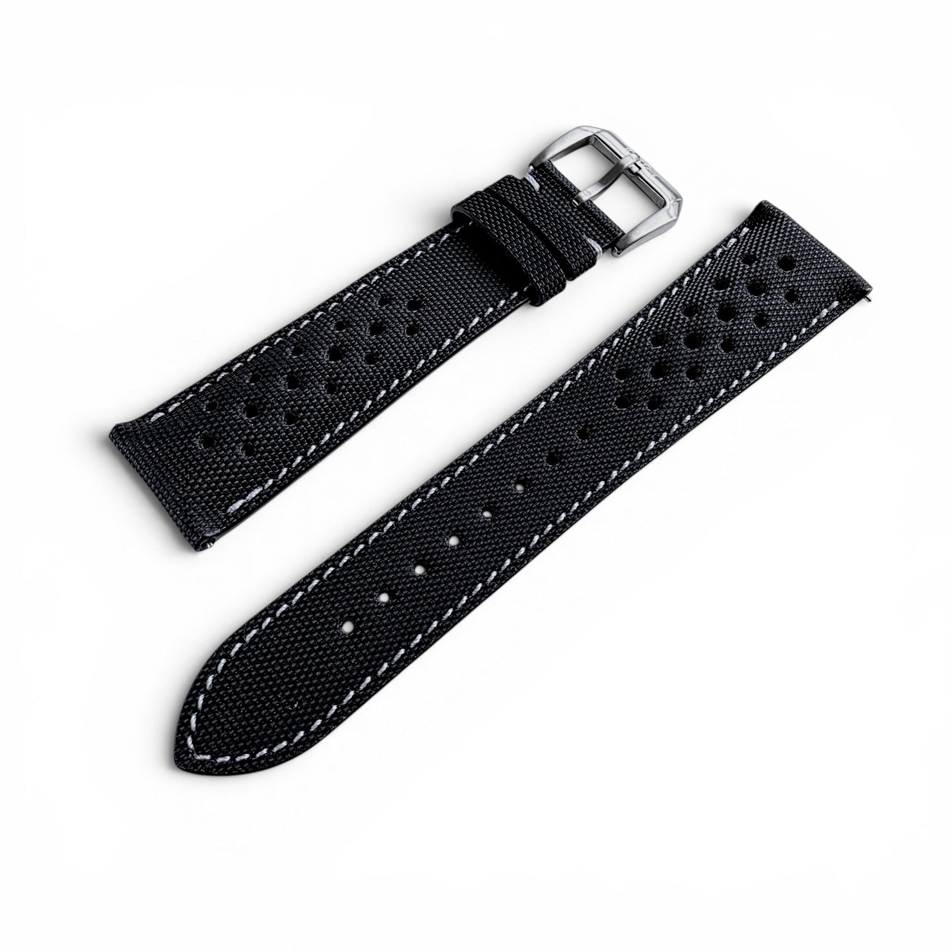 Sailcloth Rally Watch Strap - Custom Made To Order - Wrist Envy