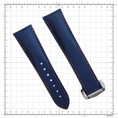 Sailcloth Watch Strap - Custom Made To Order - Wrist Envy