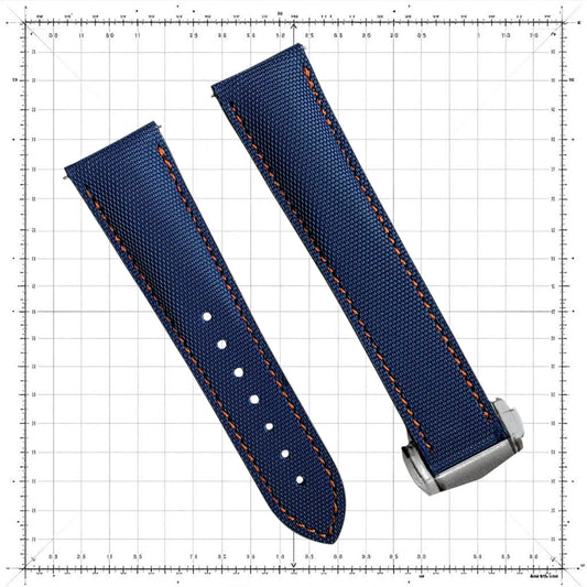 Sailcloth Watch Strap - Custom Made To Order - Wrist Envy