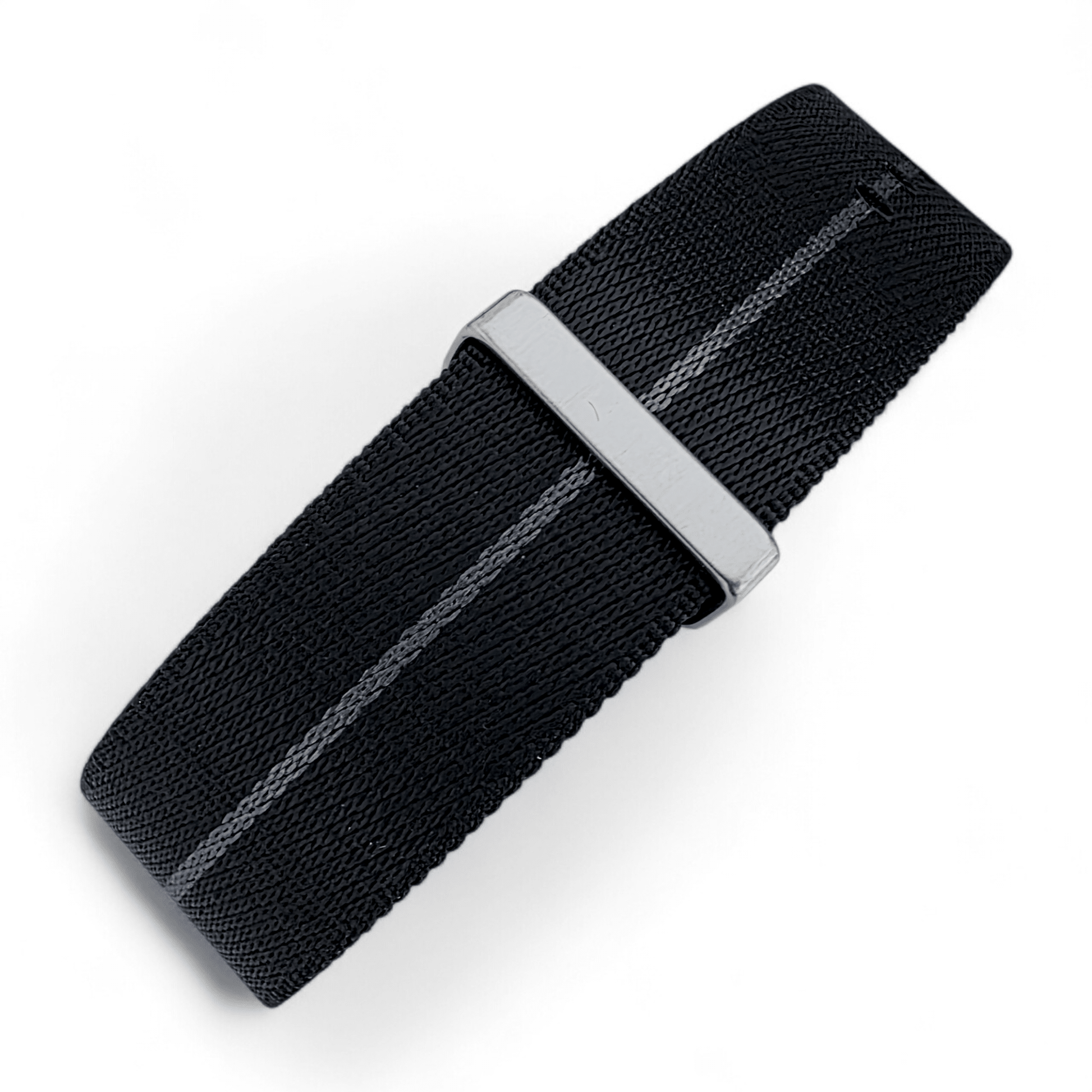 Serica 1.8mm Thick Nylon Military Watch Strap 18mm 20mm 22mm Black Grey - Wrist Envy