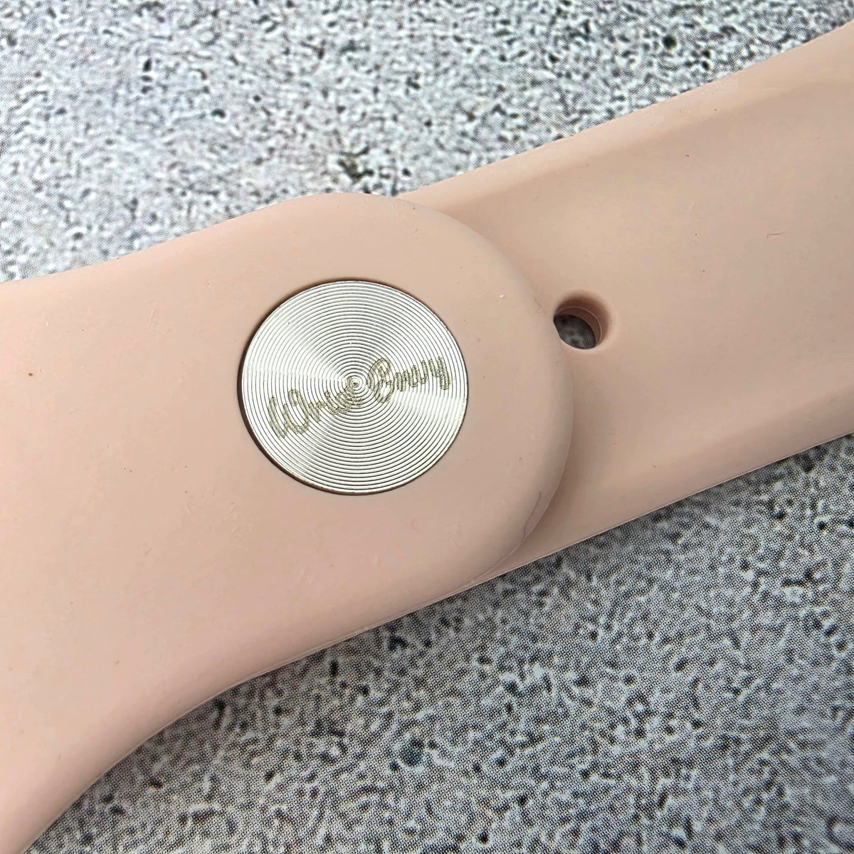 Soft Silicone Watch Strap For Apple Smart Watch Dusty Pink - Wrist Envy