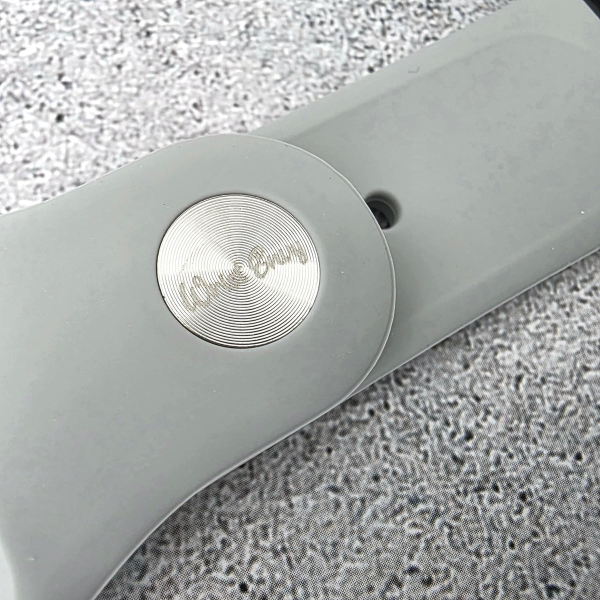 Soft Silicone Watch Strap For Apple Smart Watch Pastel Grey - Wrist Envy
