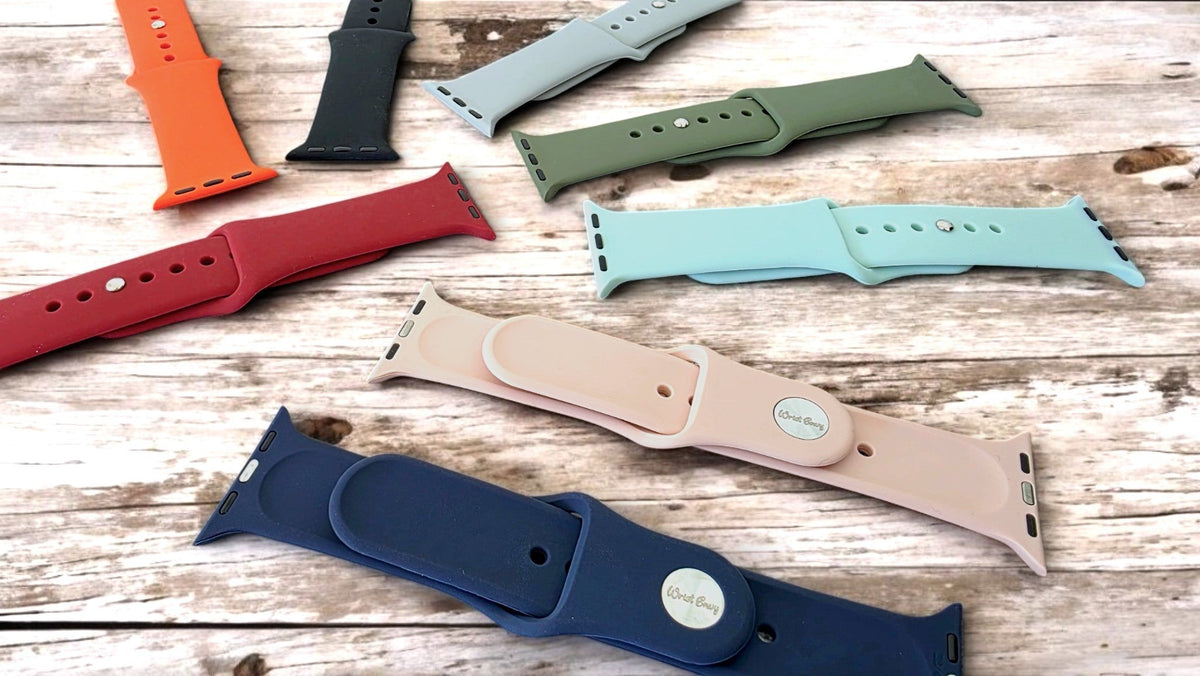Soft Silicone Watch Strap For Apple Smart Watch Starlight - Wrist Envy
