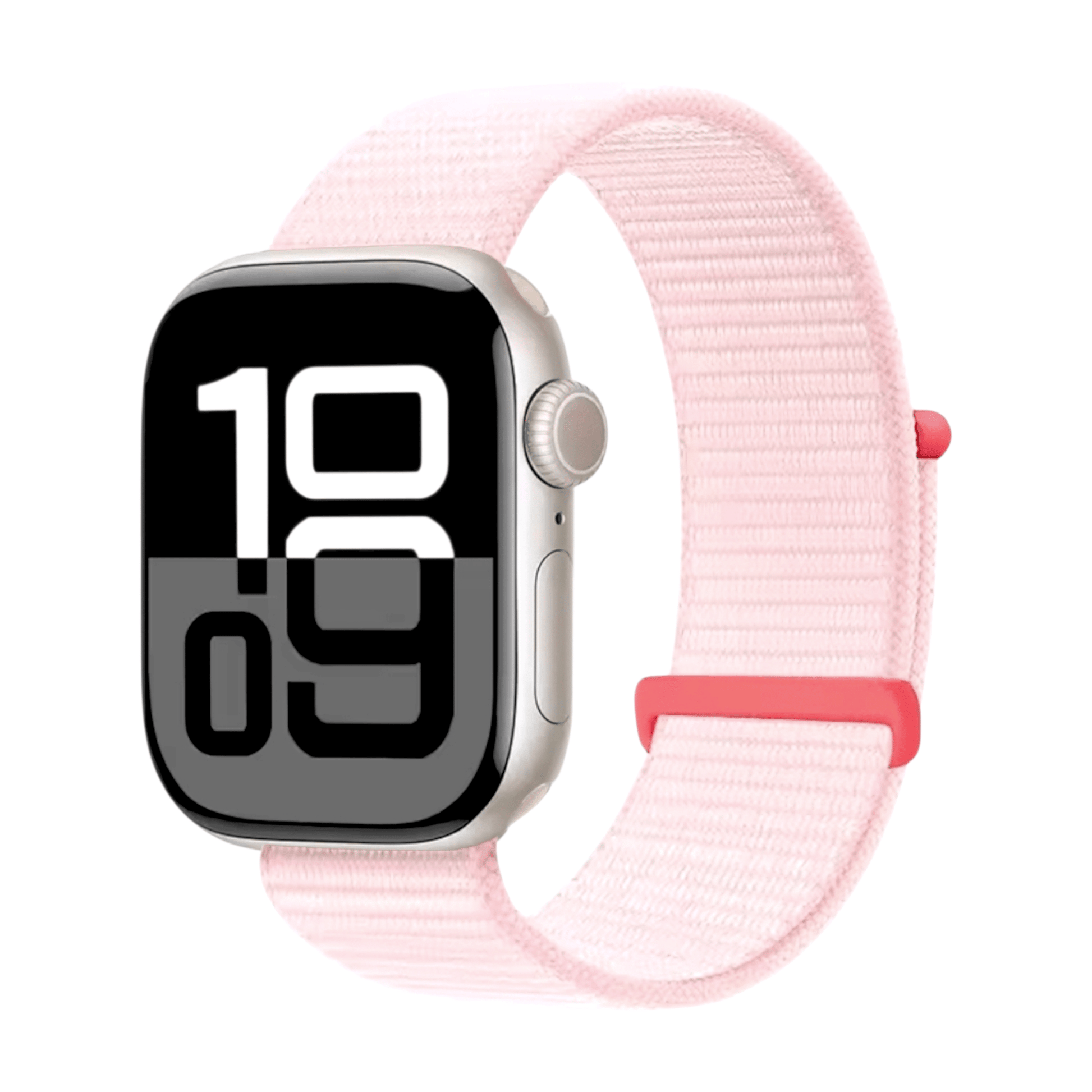 Sport Loop Nylon Watch Strap For Apple Watch Light Pink - Wrist Envy