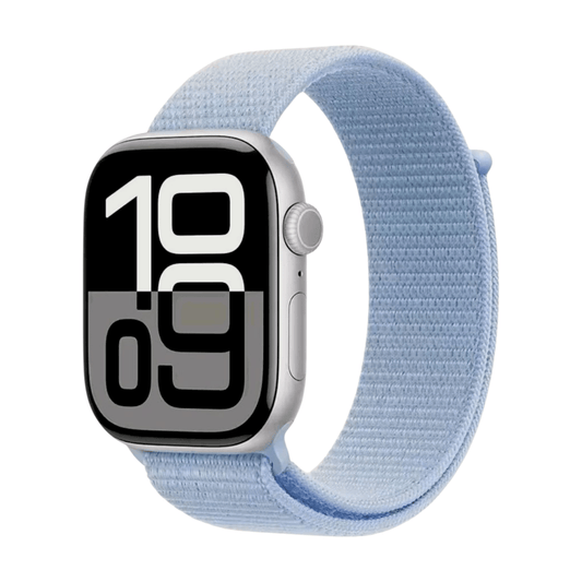 Sport Loop Nylon Watch Strap For Apple Watch Sky Blue - Wrist Envy