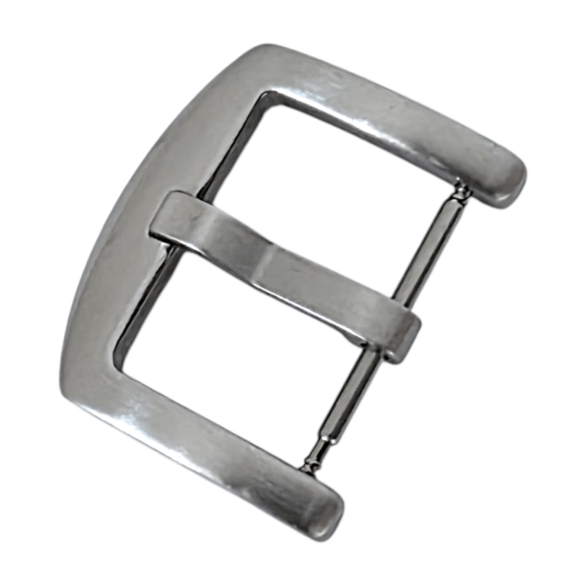 Stainless Steel Brushed Tang Buckle Curved 18mm 20mm 22mm Sports Style - Wrist Envy