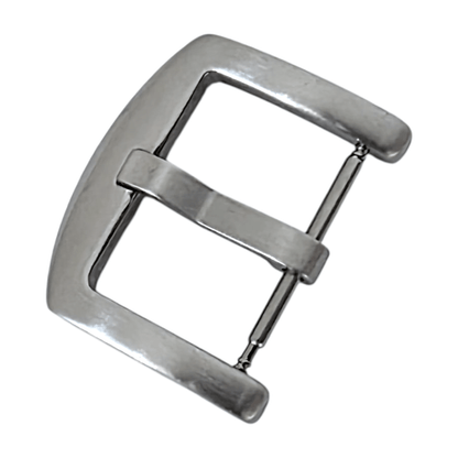 Stainless Steel Brushed Tang Buckle Curved 18mm 20mm 22mm Sports Style - Wrist Envy