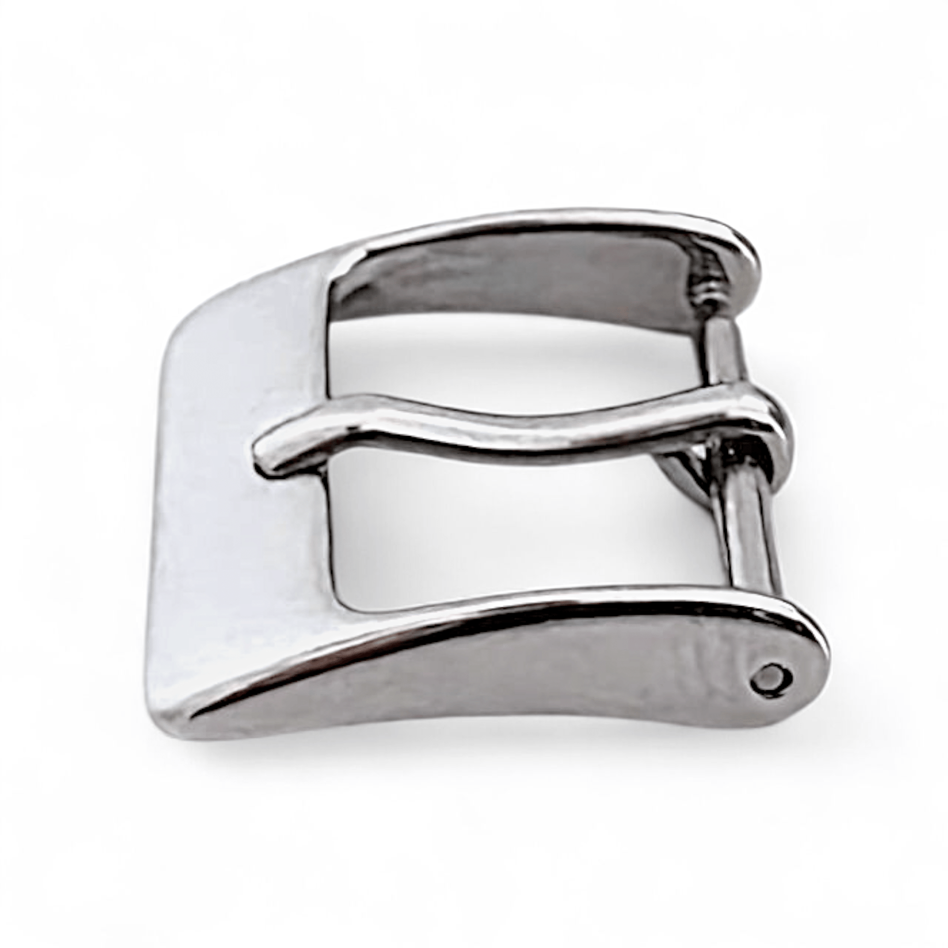 Stainless Steel Polished Tang Buckle 18mm 20mm Dress Style - Wrist Envy