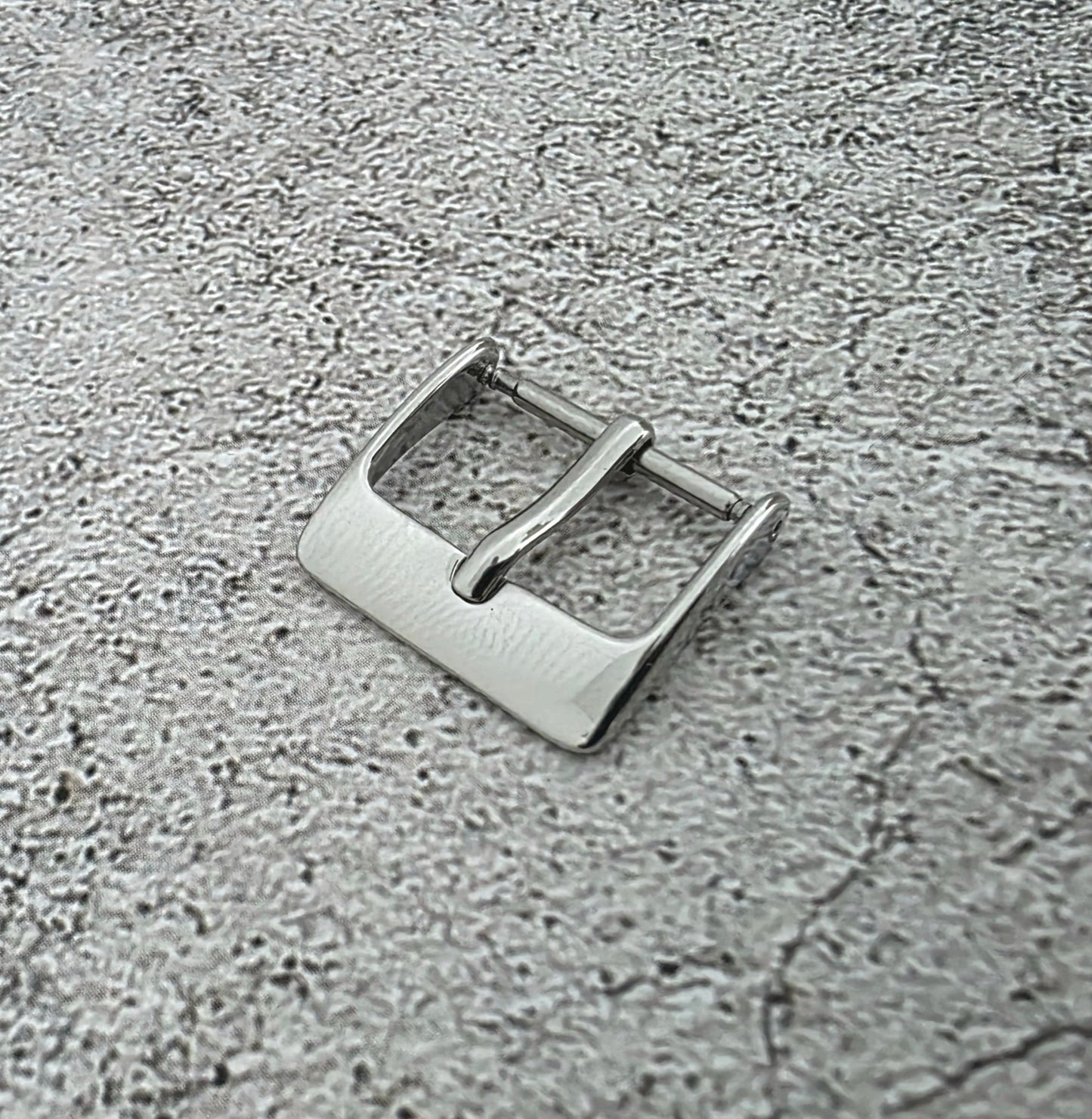 Stainless Steel Polished Tang Buckle 18mm 20mm Dress Style - Wrist Envy