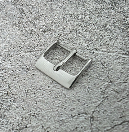 Stainless Steel Polished Tang Buckle 18mm 20mm Dress Style - Wrist Envy