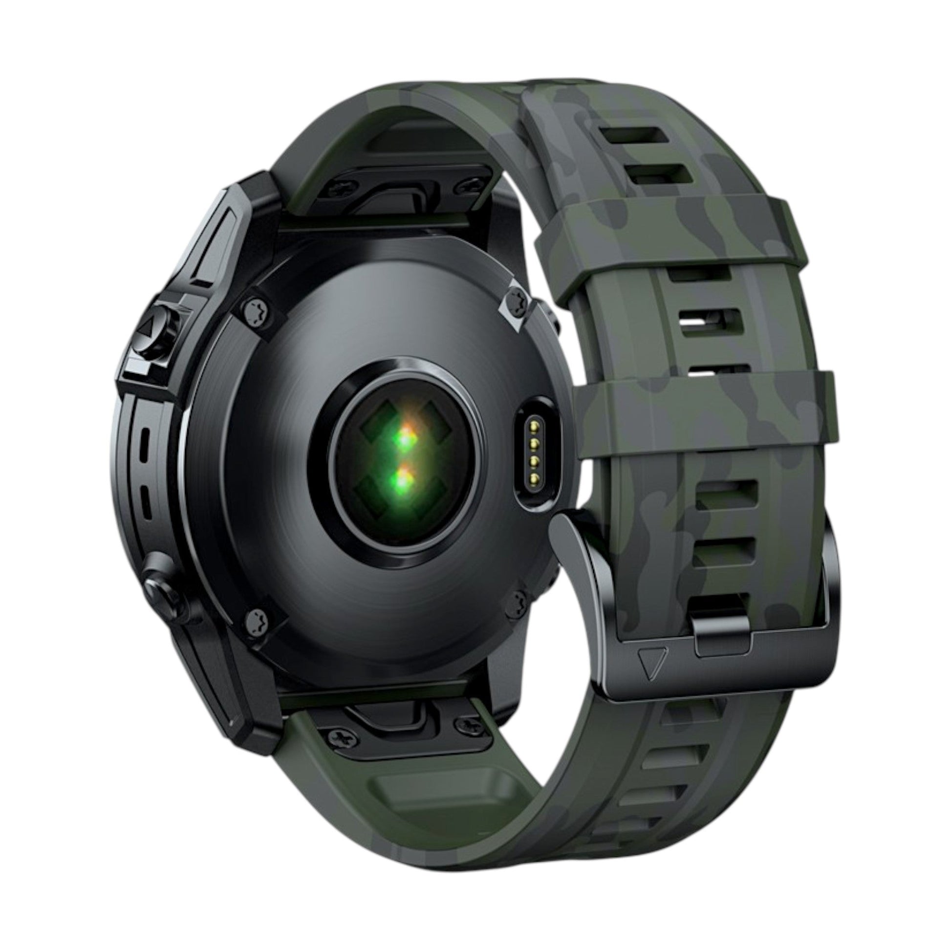 Tactical Recon Silicone Quick Fit Watch Band For Garmin - Wrist Envy