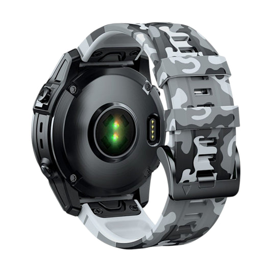 Tactical Recon Silicone Quick Fit Watch Band For Garmin - Wrist Envy