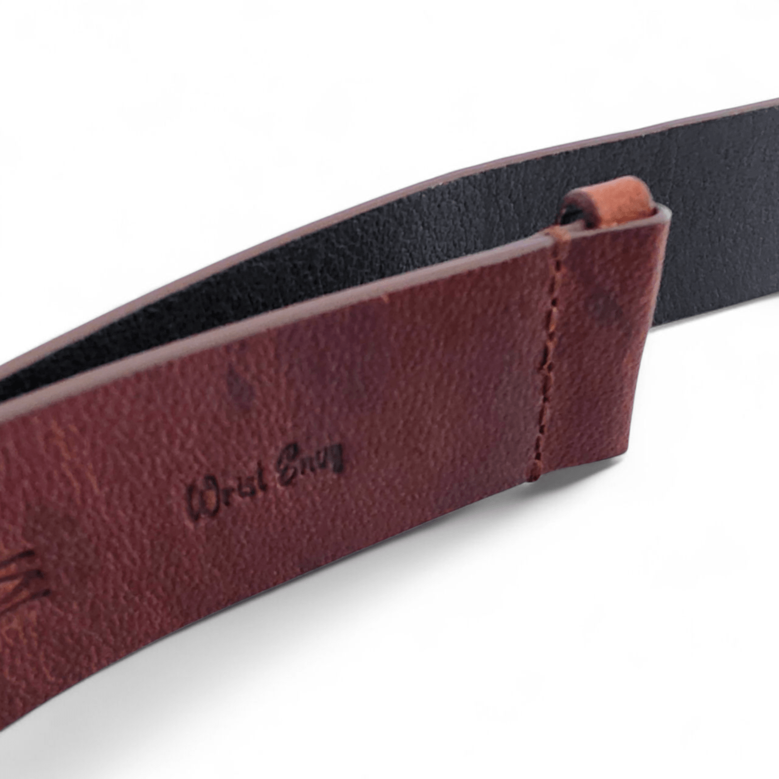 Vanguard Horween Leather Military Watch Strap 20mm 22mm Dark Brown - Wrist Envy