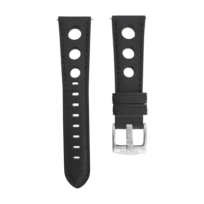 Wrist Envy Horween Leather Rally Racing Watch Strap Band Quick Release 20m 22mm - Wrist Envy