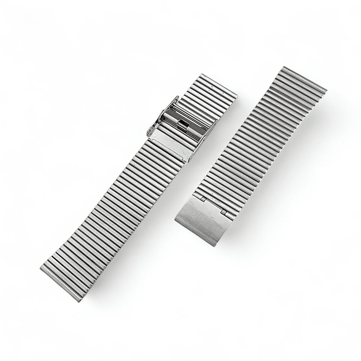 Wrist Envy Retro Metal Watch Bracelet 316L Stainless Steel Strap 18 20 22 mm UK - Wrist Envy