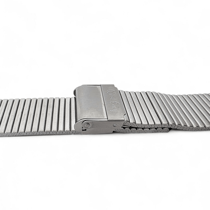 Wrist Envy Retro Metal Watch Bracelet 316L Stainless Steel Strap 18 20 22 mm UK - Wrist Envy