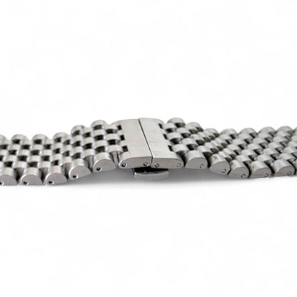 Wrist Envy Solid 316L Stainless Steel Watch Strap Band Bracelet 20mm 22mm Mens - Wrist Envy
