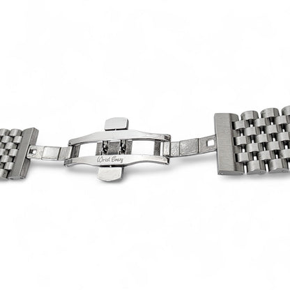 Wrist Envy Solid 316L Stainless Steel Watch Strap Band Bracelet 20mm 22mm Mens - Wrist Envy